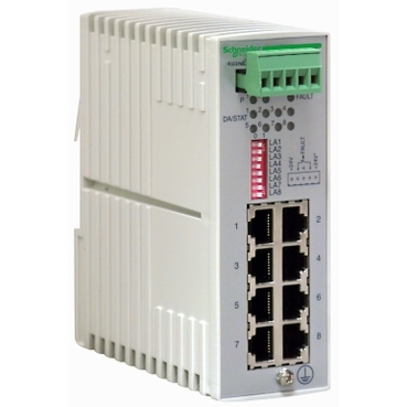 [499NES18100] HUB TCP/IP ETHERNET CONNEXIUM-8 PUERTOS 10BASE-T/100BASE-TXPARA COBRE