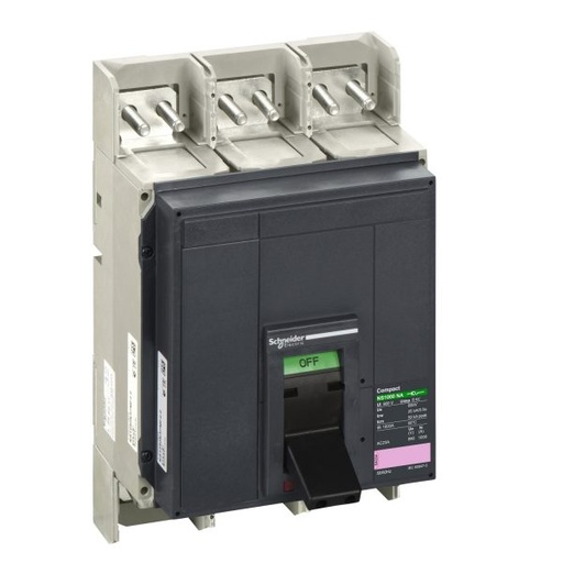 [MPA5000C] SECCIONADOR DE CAJA MOLDEADA TIPO FIJONS1000NA 3P. CON CONEXIÓN TRASERA SUPERIOR VERTICAL Y CONEXIÓN TRASERA INFERIOR VERTICAL. TIENE MANDO MOTOR MCH EN 100/130 VDC. INCLUYE BOBINA DE APERTURA (MX) EN 100/130 V AC/DC.