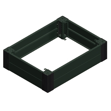 [NSYSPF4100] ZÓCALO FRONTAL SPACIAL SF - 100X400 MM
